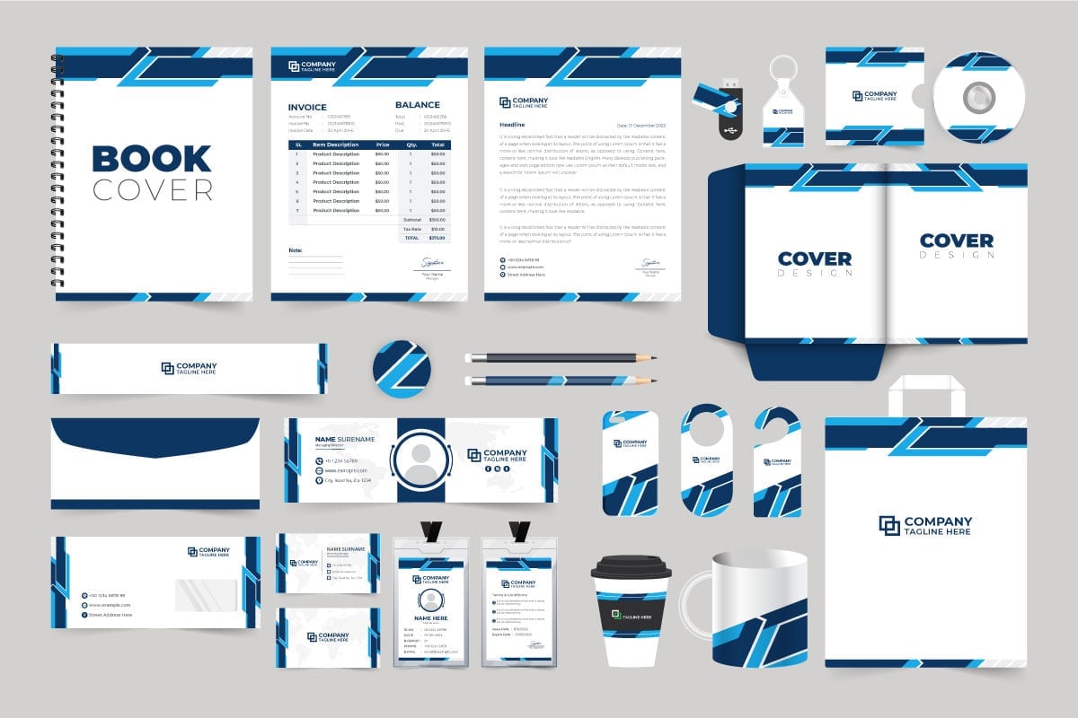 Kit Graphique #311060 Brand Guideline Divers Modles Web - Logo template Preview