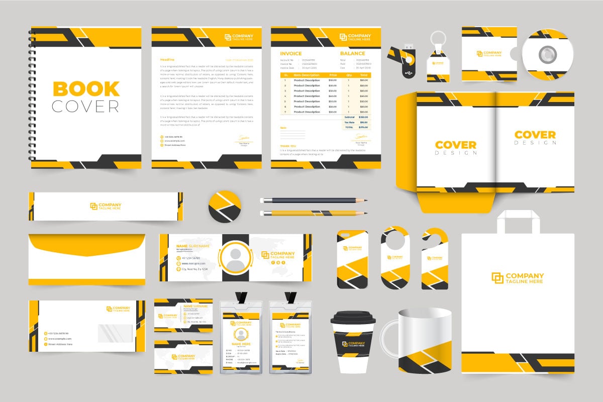 Kit Graphique #311072 Brand Guideline Divers Modles Web - Logo template Preview