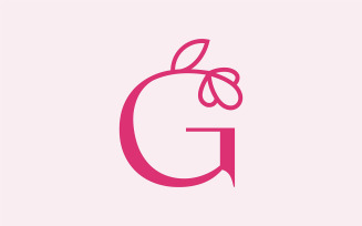 Beautiful Fashion Beauty Logo Letter G