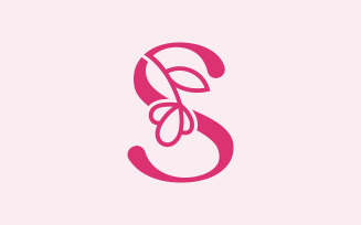 Beautiful Fashion Beauty Logo Letter S