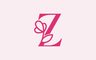 Beautiful Fashion Beauty Logo Letter Z