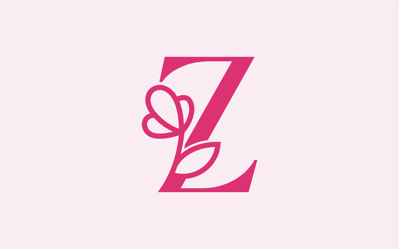 Beautiful Fashion Beauty Logo Letter Z Logo Template