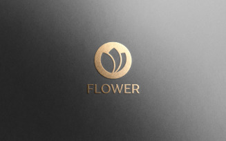 Minimalist Flower Logo design