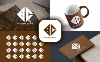 Professional BC Letter Logo Design For Your Business - Brand Identity