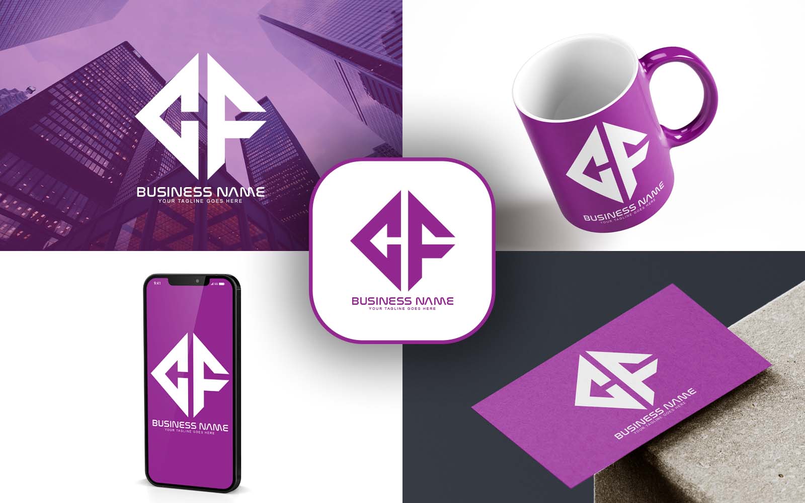 Kit Graphique #311103 Professionnelle Cf Divers Modles Web - Logo template Preview