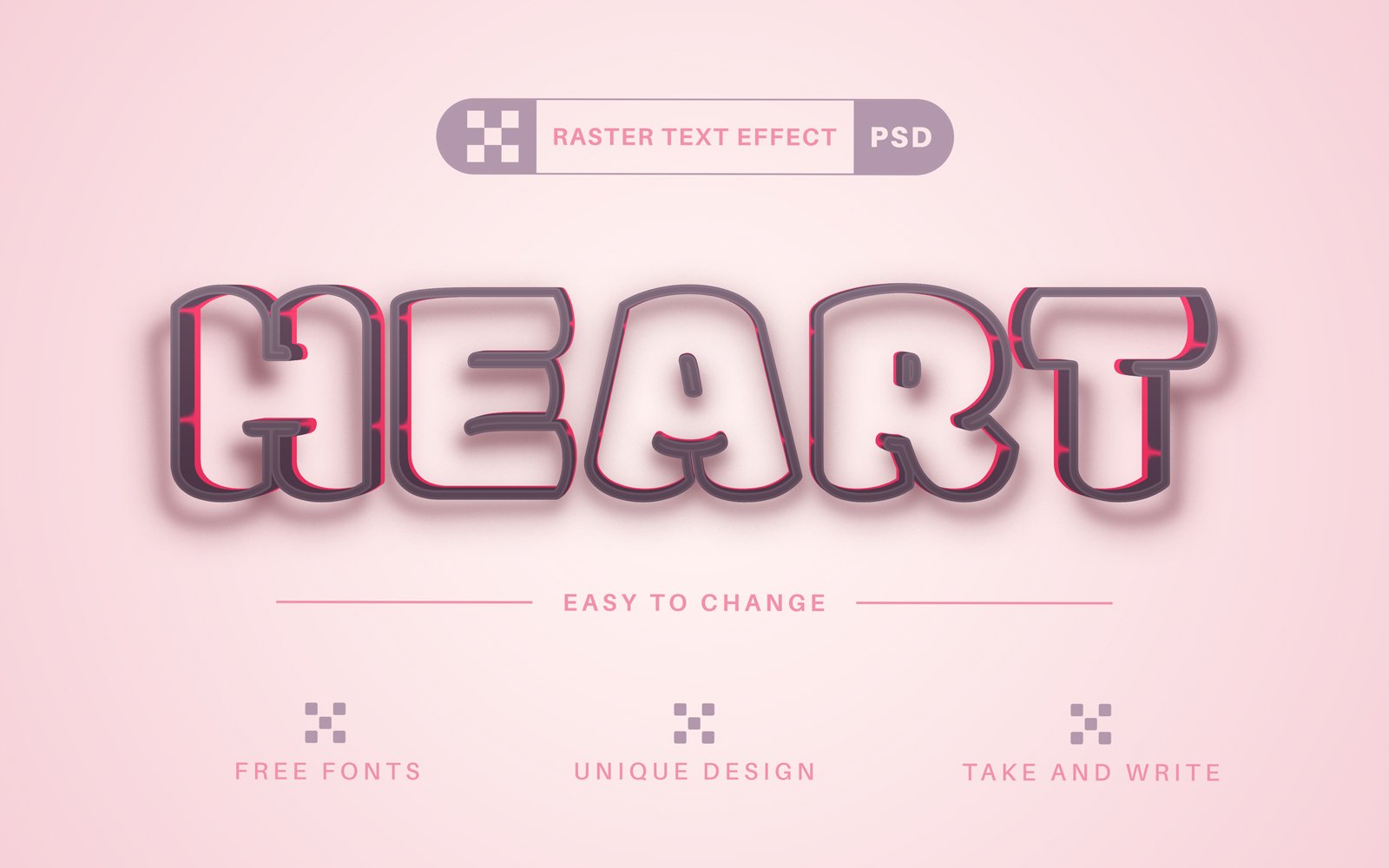Template #311107 Text Effect Webdesign Template - Logo template Preview