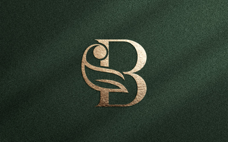 Cosmetic Beauty Spa Massage Wedding Logo B Logo Template