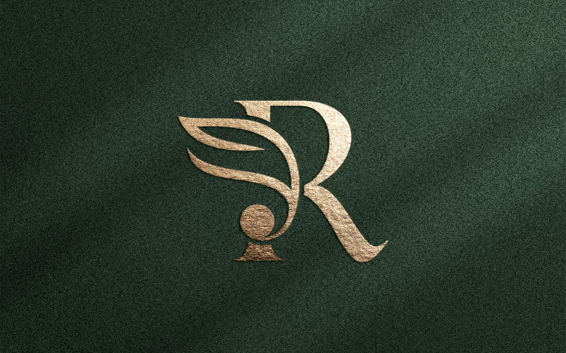 Cosmetic Beauty Spa Massage Wedding Logo R Logo Template