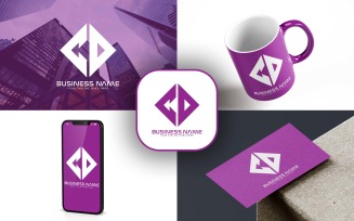 Professional CD Letter Logo Design For Your Business - Brand Identity