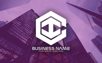 Professional CI Letter Logo Design For Your Business - Brand Identity