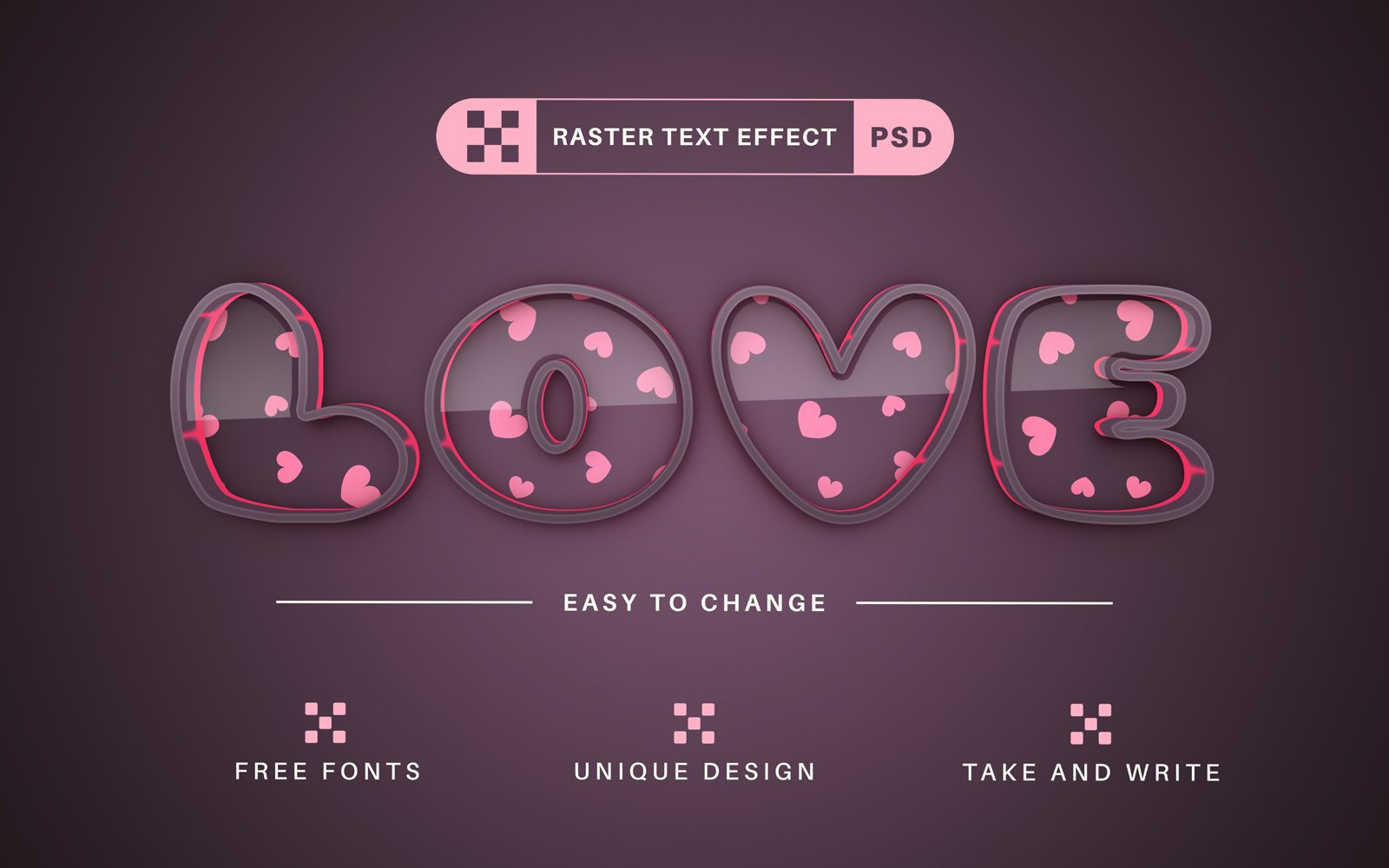 Template #311206 Text Effect Webdesign Template - Logo template Preview