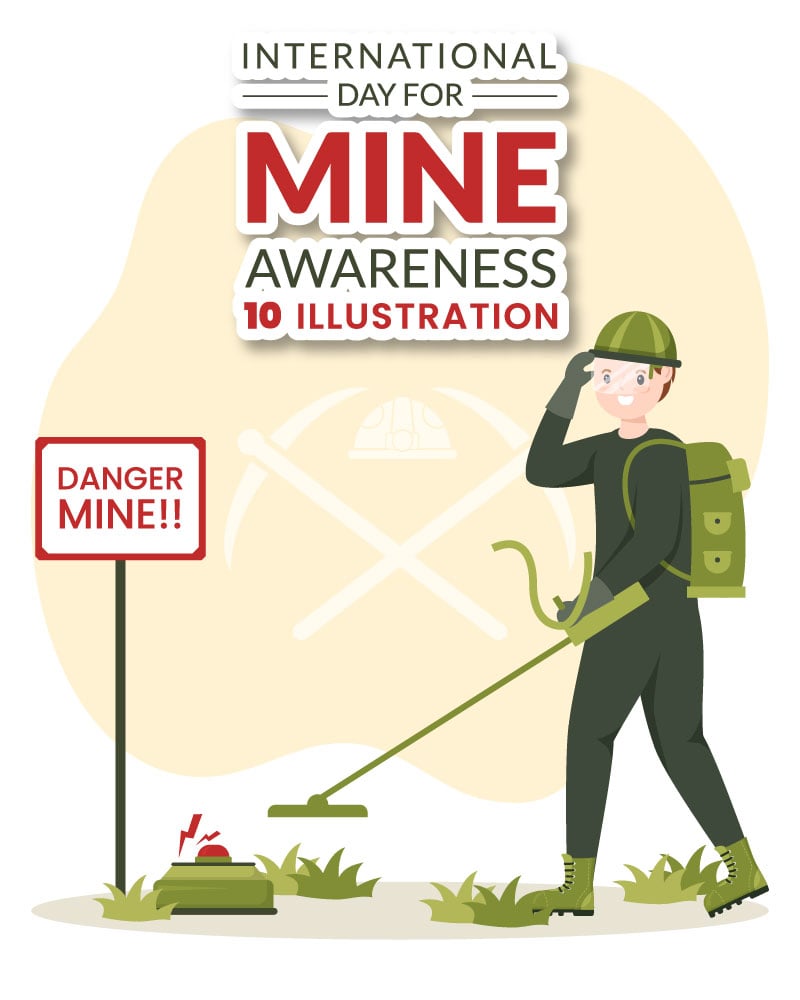 Template #311234 Mine Awareness Webdesign Template - Logo template Preview