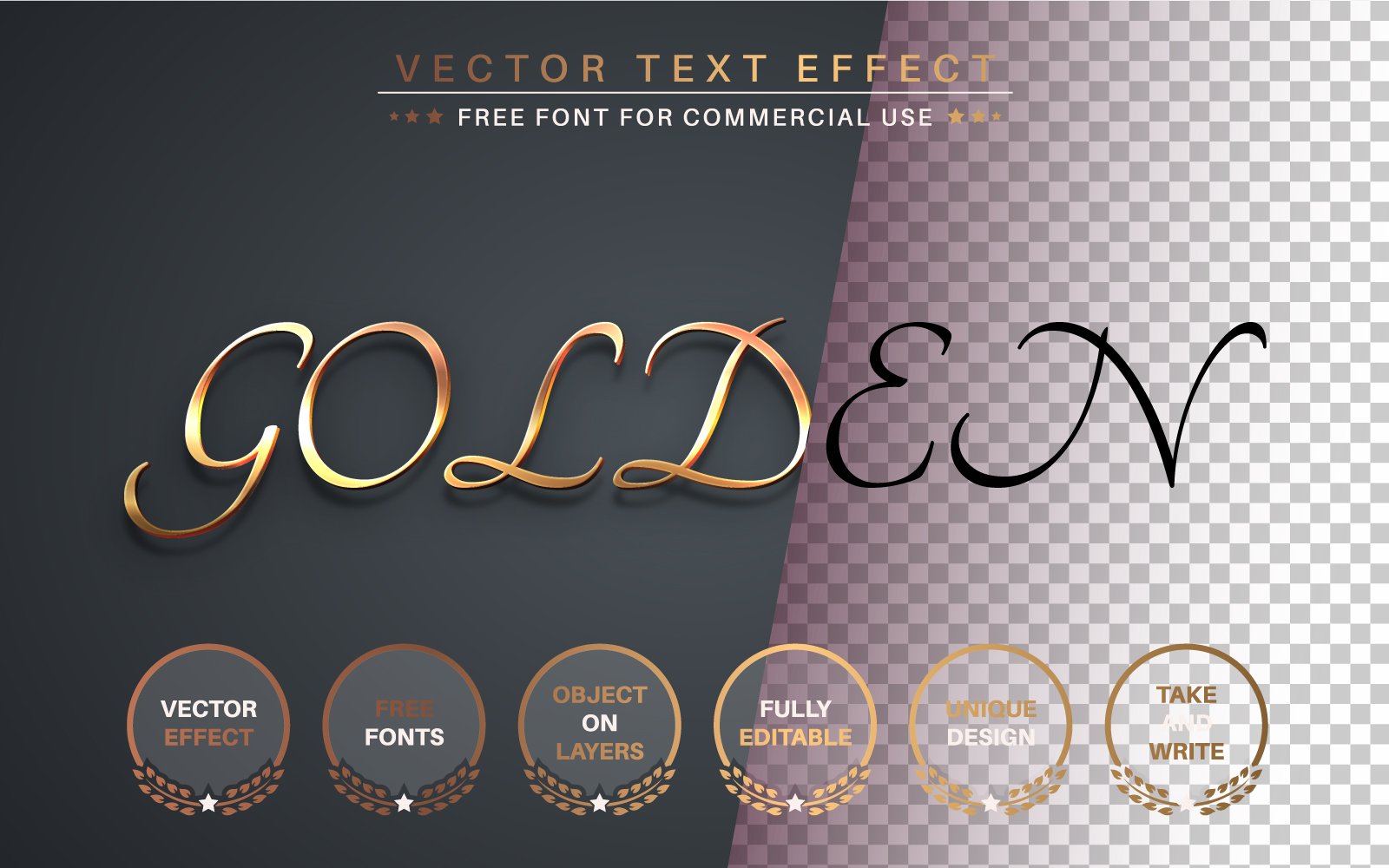 Template #311236 Effect Font Webdesign Template - Logo template Preview