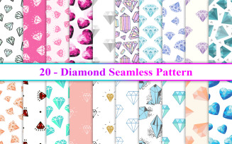 Diamond Seamless Pattern, Diamond Pattern
