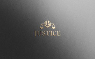Justice & Law Logo Design Template