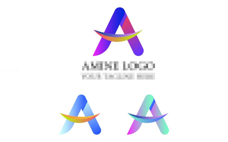 Amine Logo - Letter A Logo Logo Template