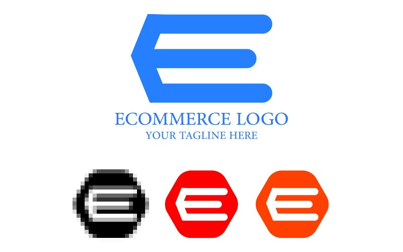 Ecommerce Logo - Letter E Logo Logo Template