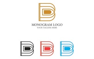 Monogram Logo - Letter B Logo