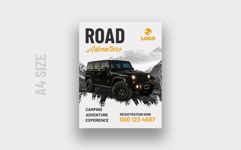 Off-road Flyer Template v3 Corporate Identity
