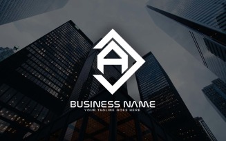 Professional DA Letter Logo Design For Your Business - Brand Identity