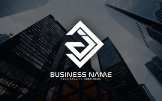 Professional DJ Letter Logo Design For Your Business - Brand Identity