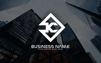 Professional DK Letter Logo Design For Your Business - Brand Identity