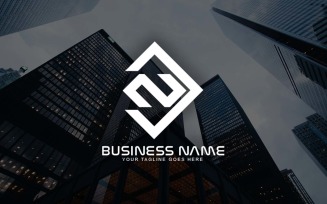 Professional DN Letter Logo Design For Your Business - Brand Identity