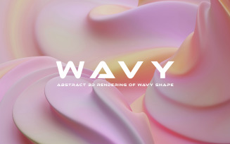 Soft Wavy Abstract Background 2