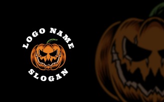 The Pumpkin Graphic Logo Design