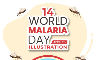 14 World Malaria Day Illustration