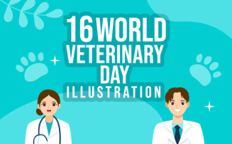 16 World Veterinary Day Illustration
