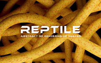 Yellow Snakes Reptile Background