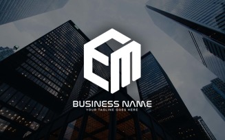 NEW Professional EM Letter Logo Design For Your Business - Brand Identity