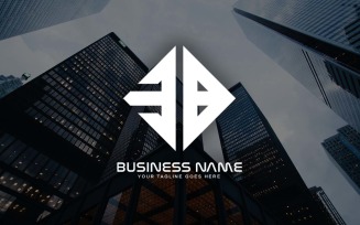 Professional EB Letter Logo Design For Your Business - Brand Identity