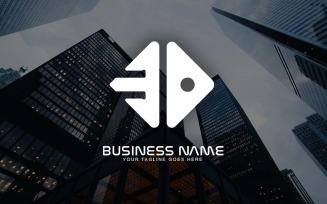 Professional EO Letter Logo Design For Your Business - Brand Identity