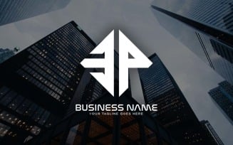 Professional EP Letter Logo Design For Your Business - Brand Identity