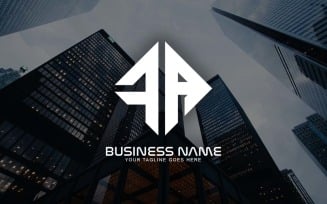 Professional FA Letter Logo Design For Your Business - Brand Identity