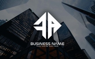 Professional FA Letter Logo Design For Your Business - Brand Identity