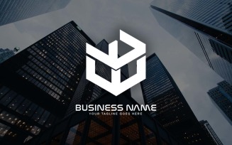 Professional FW Letter Logo Design For Your Business - Brand Identity