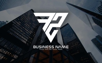 Professional FZ Letter Logo Design For Your Business - Brand Identity
