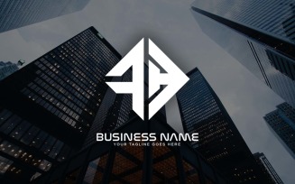 Professional FH Letter Logo Design For Your Business - Brand Identity