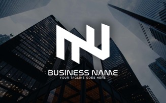 Professional FN Letter Logo Design For Your Business - Brand Identity