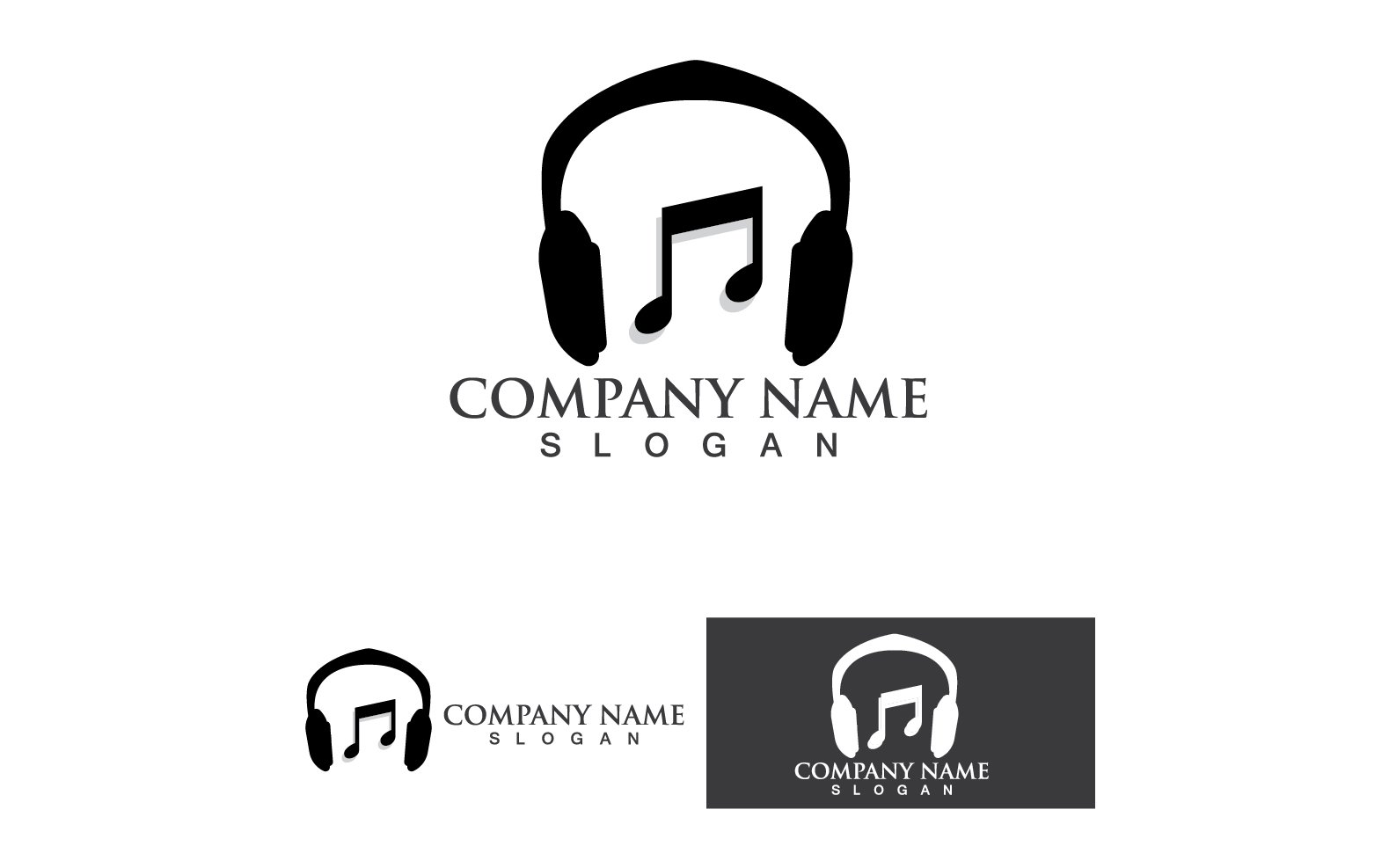 Kit Graphique #311796 Note Musique Divers Modles Web - Logo template Preview