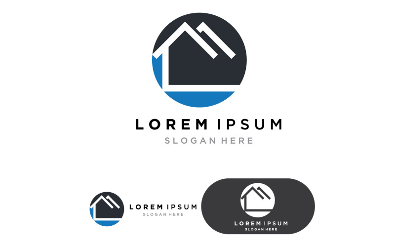 Home buildings logo and symbols template v14 Logo Template