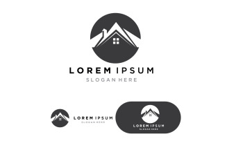Home buildings logo and symbols template v15