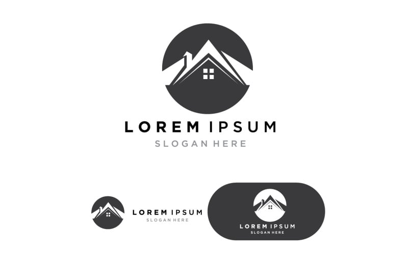 Home buildings logo and symbols template v15 Logo Template