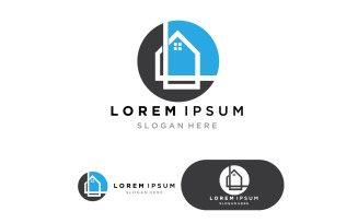Home buildings logo and symbols template v16