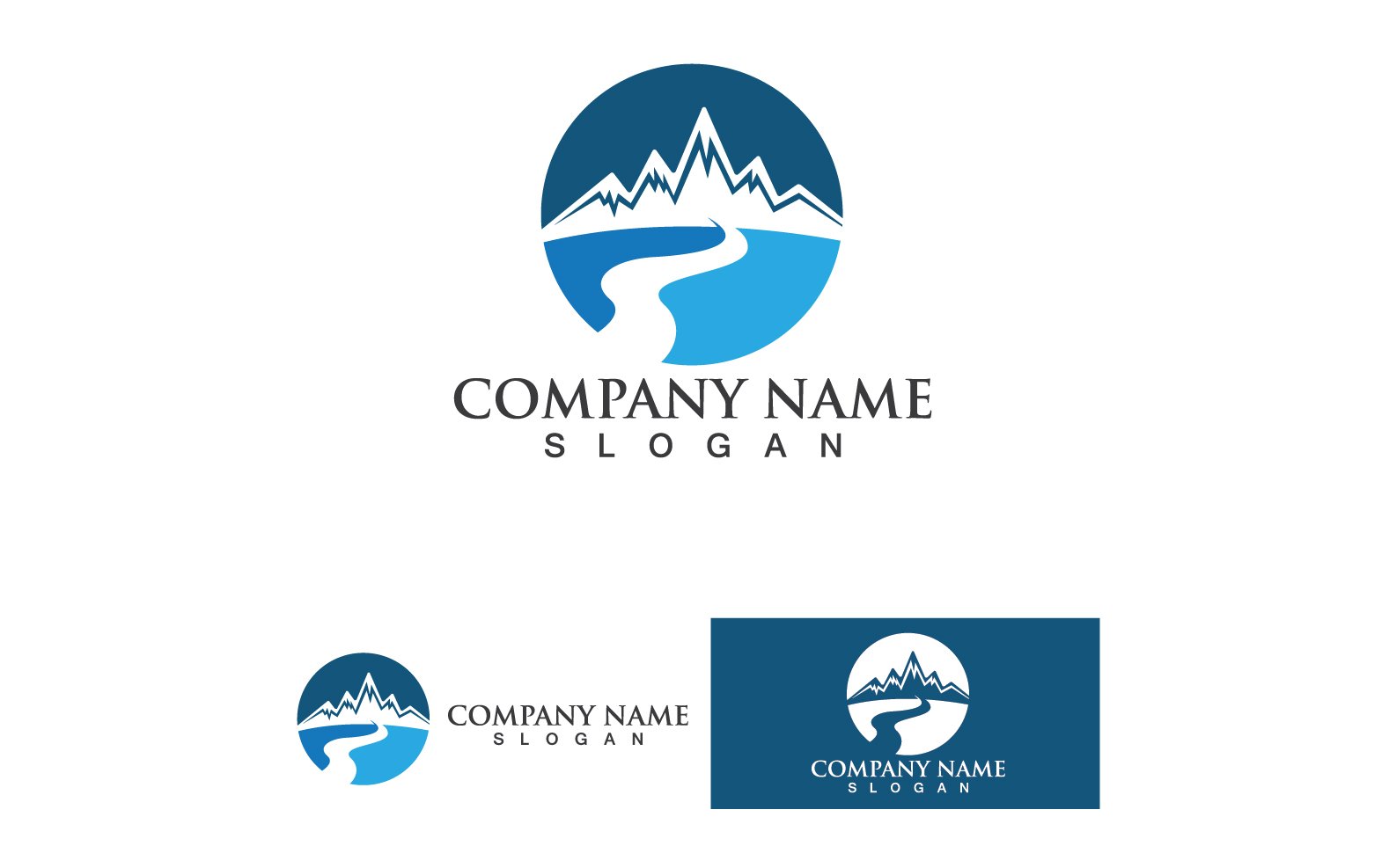 Template #311807 Silhouette Mountain Webdesign Template - Logo template Preview