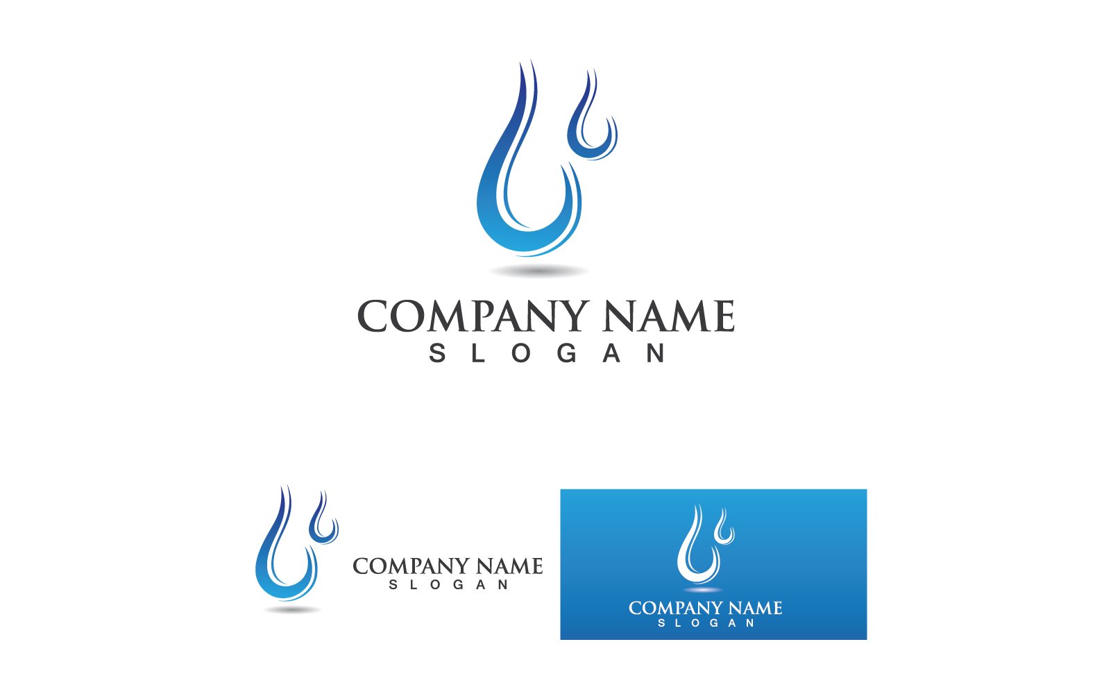 Kit Graphique #311831 Blue Business Divers Modles Web - Logo template Preview