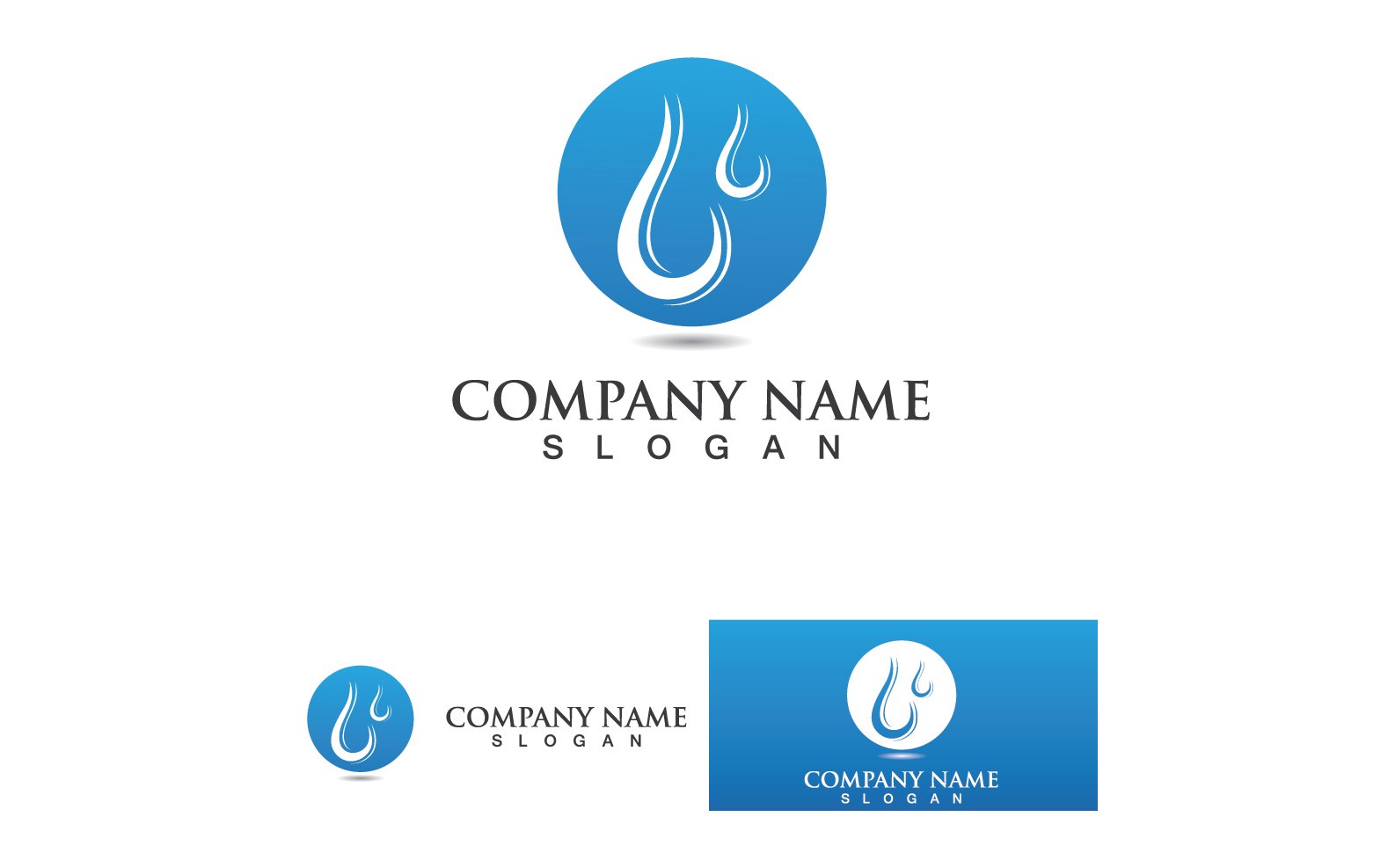 Kit Graphique #311832 Blue Business Divers Modles Web - Logo template Preview